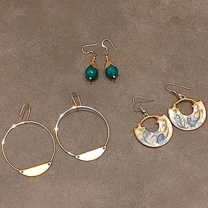Free People + Anthropologie Earrings